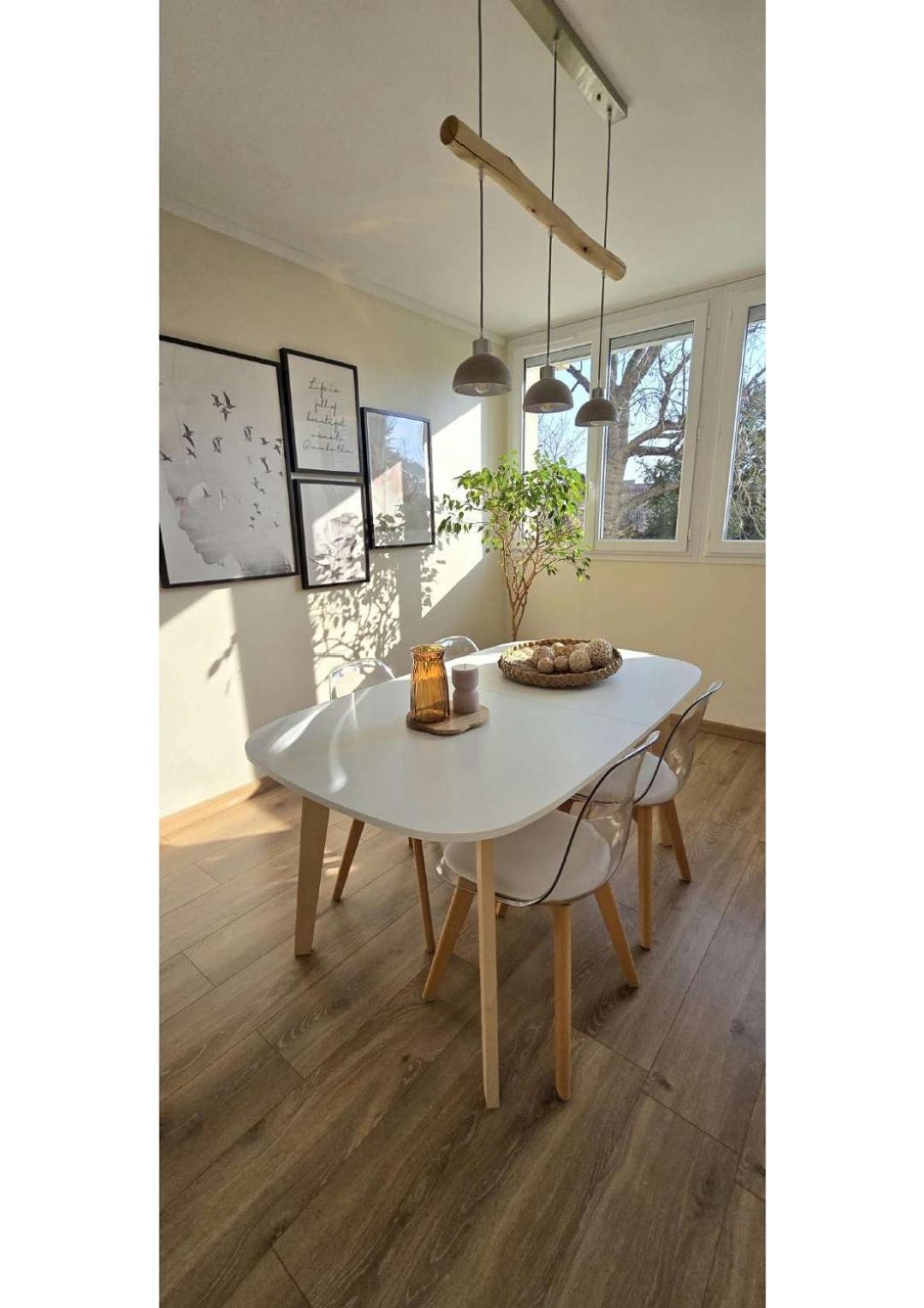 Superbe T3 Cosy, Parking Gratuit + Balcon Apartment รีอง ภายนอก รูปภาพ
