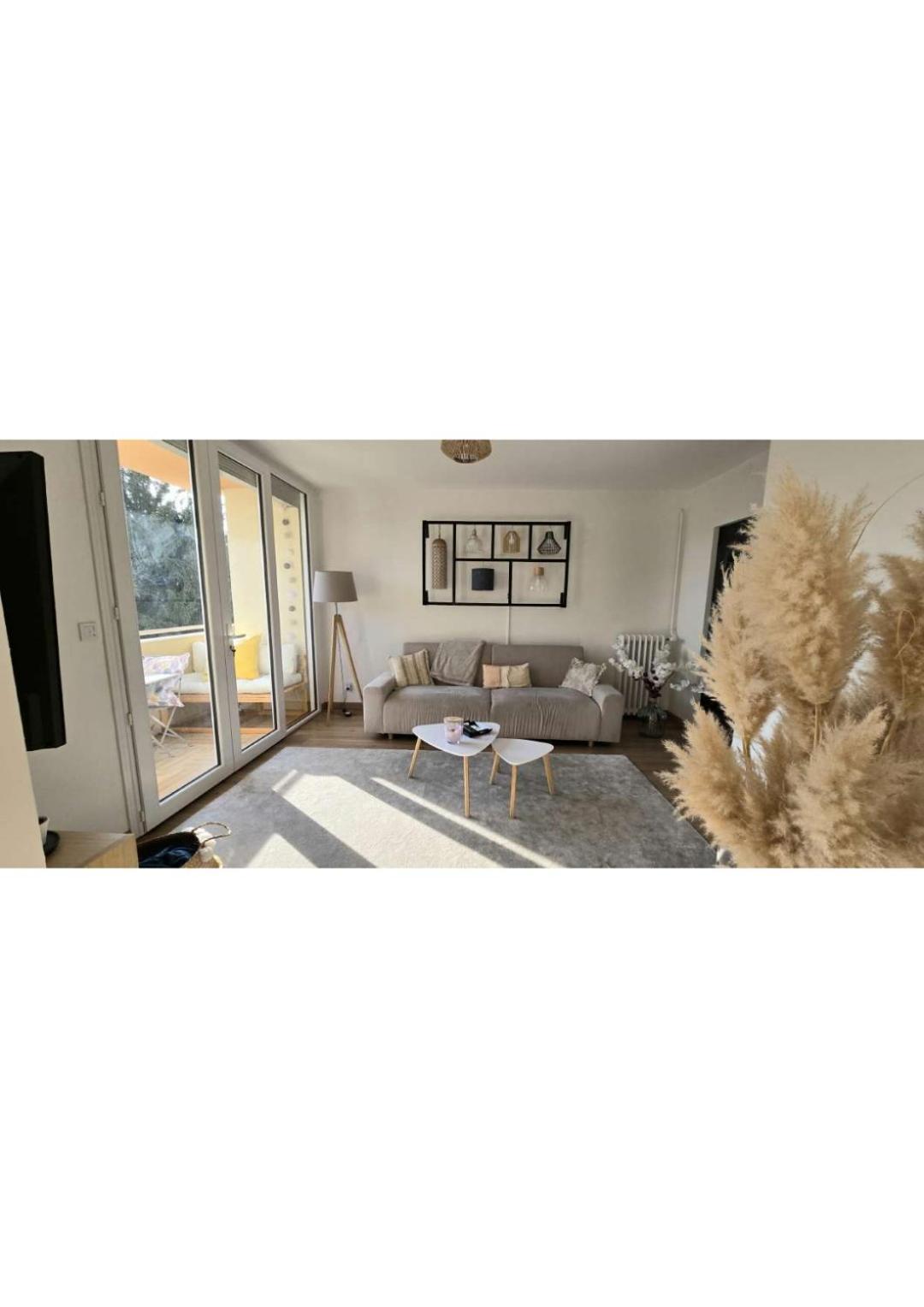 Superbe T3 Cosy, Parking Gratuit + Balcon Apartment รีอง ภายนอก รูปภาพ